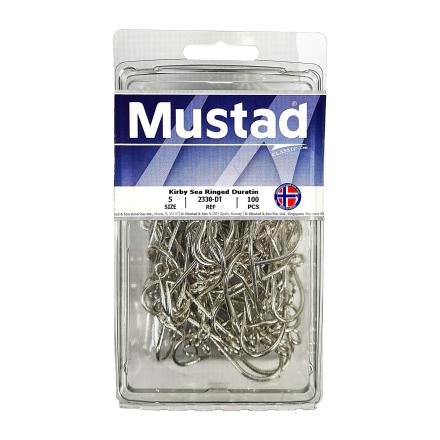 Anzuelos Nickelado MUSTAD Argollado