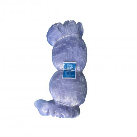 Red de Pesca de Nylon MonCad Doble Nudo Color Blanco Fosforescente (Blanco Lila)